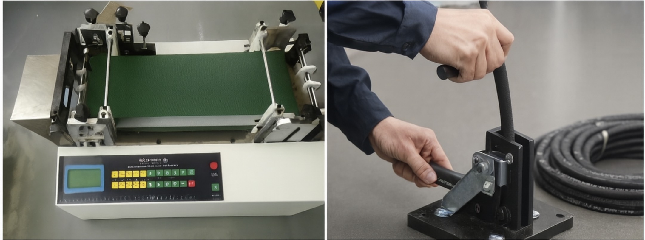automatic hose cutting machine