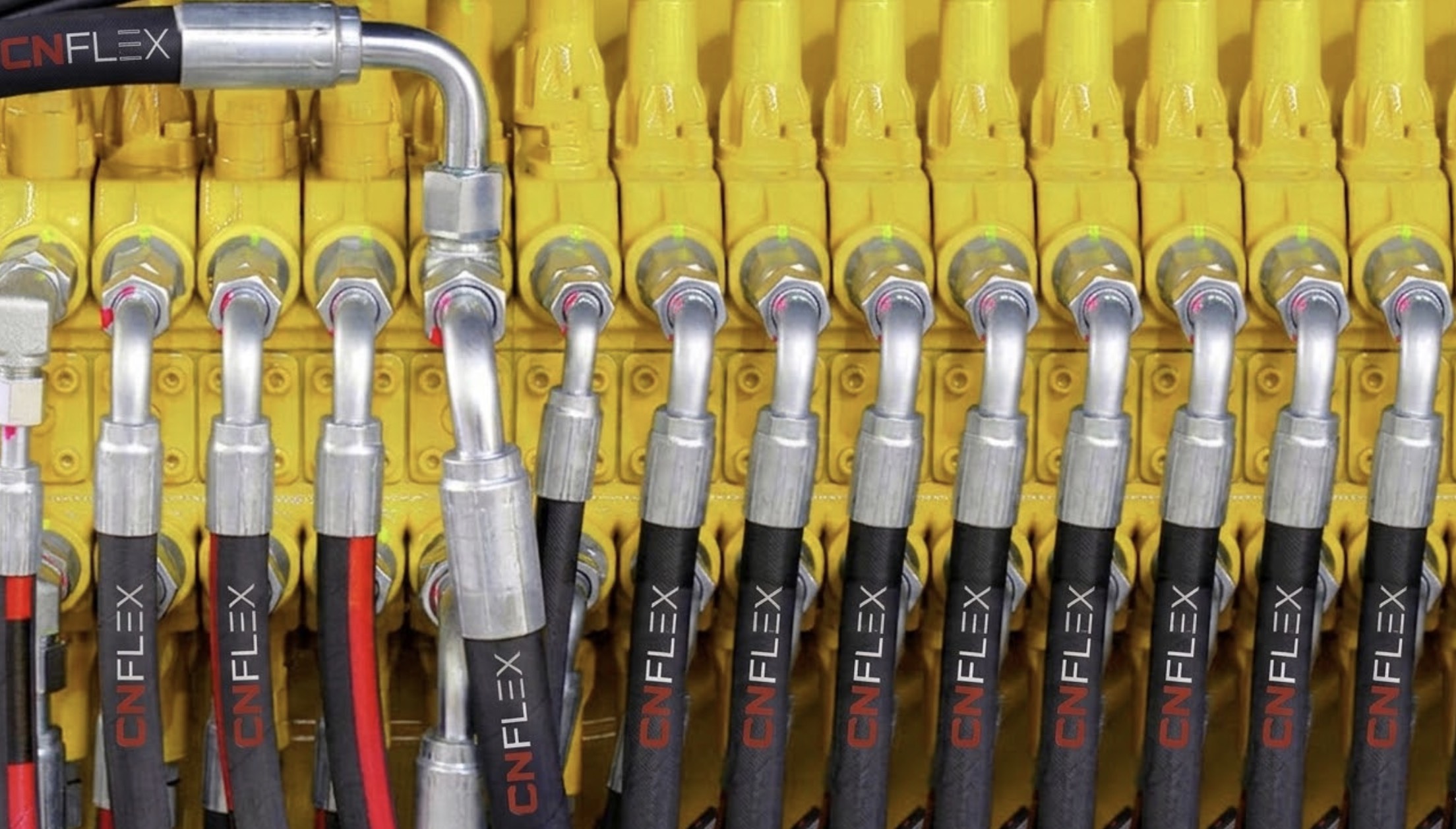CNFLEX Hydraulic Hose in industrial application